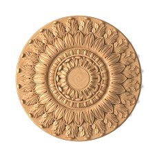 Exclusive Interior Decor Carved Rosette R-022