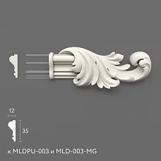 Polyurethane molding NPU-364.1R. Molding decor. Image 69954ee6568db