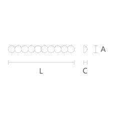 Facade decoration KPU-105 drawing, buy polyurethane in Moscow