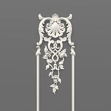 Polyurethane decorative elements CPU.VRS-057, set composition