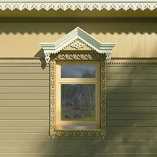 Carved Door Stop NL-3 &ndash; window and facade decoration for wooden houses