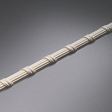 Decorative molding KPU-094R, right decorative molding element, paired part for symmetrical decoration