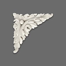 Beautiful polyurethane ornament NPU-227 with plant motifs for decoration