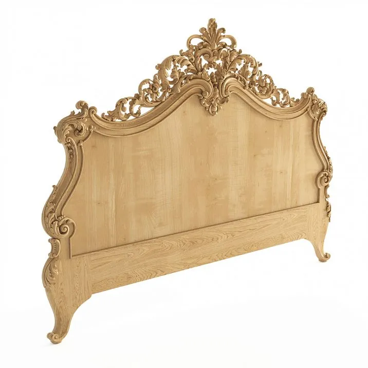 Backrest KRVTC-001-1, photo of carved wooden backrest