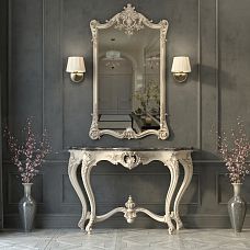 Elegant Carved Frame RM-047 for Mirror in Interior