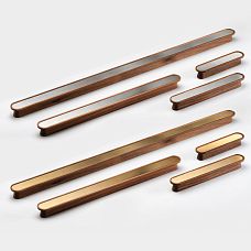 Antey HL-052-1M furniture handle walnut