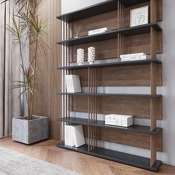 Round wooden molding MLD-026 for home and office interiors