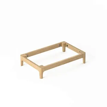 Chest frame STL-026-13 made of solid oak and beech