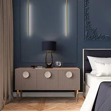 Мебельные ножки из дереева MN-149 в спальне для мебели