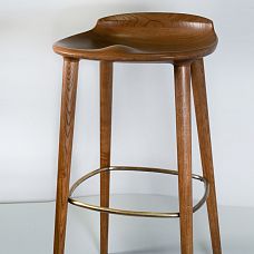 Bar stool Hygge 003-002 photo of ergonomic seat