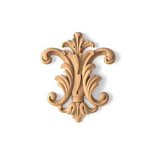 Wooden overlay N-094 with rhythmic pattern