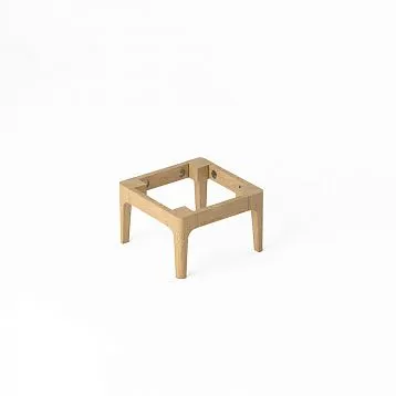 Banquette frame STL-026-11 made of solid oak or beech