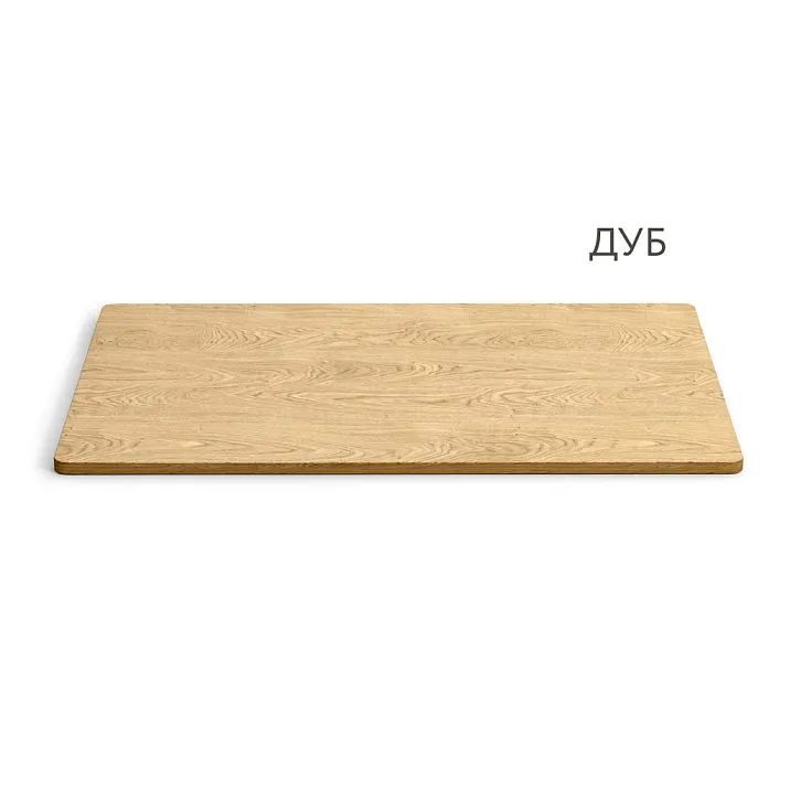 Natural wood tabletop ST-026-2, 1200x800 mm, 25 mm thick