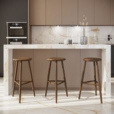 Bar stools TBR-004 in dark color in interior