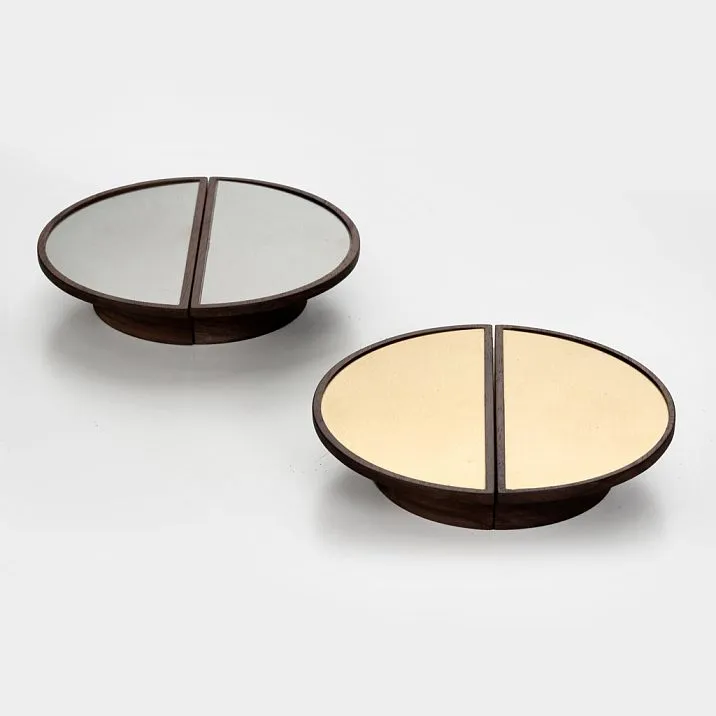 Sunrise HL-059M furniture handle made of solid wood - top view