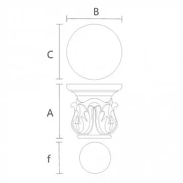 Decorative Capitel for Interior KL-046