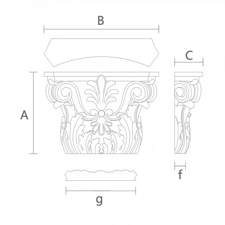 Capital KL-023 in Interior Design Drawing