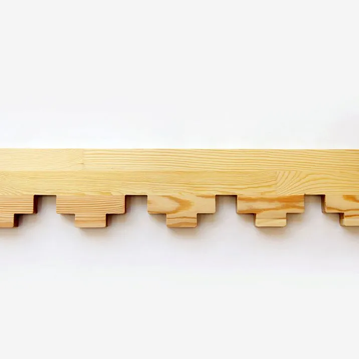 Facade house decoration with folk carving, window trims NL-1