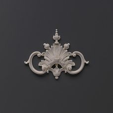 Carved polyurethane overlay NPU-244 - a decorative element for walls and furniture