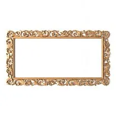 Wooden Frames for Pictures and Mirrors RM-014 with Carved Pattern