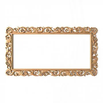 Деревянные рамы для картин и зеркал RM-014 с резным узором