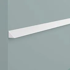 TR10 polystyrene moulding profile with dimensions 10x10 mm