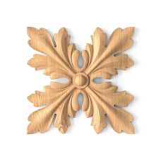 Decorative Rosewood Rosette R-053