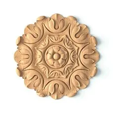 Carved Socket R-008 from Natural Wood