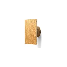 Wood finish handles with mounting hardware photo