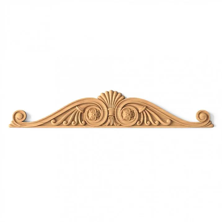 Carved applique N-051.1 for furniture and wall decoration