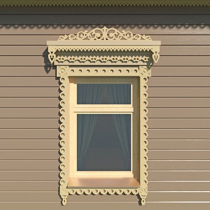 Carved Connecting Element SNL-15 for house facade