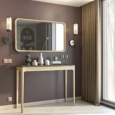 Wooden frame RM-052 for mirror, interior photo