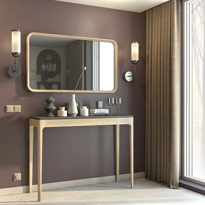 Wooden frame RM-052 for mirror, interior photo