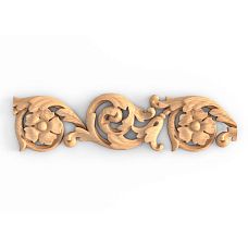 Carved interior wood molding K-029