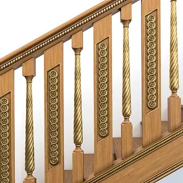 Погонаж K-125 из натурального дерева, косичка, для отделки интерьера и мебели