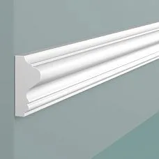 Molding LD40 Polystyrene HI WOOD 41mm x 19.5mm x 2.0m profile close-up