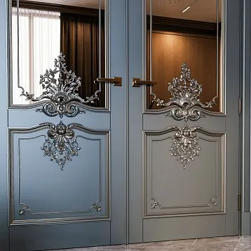 Лепной декор – резная накладка из полиуретана NPU.VRS-014R для стен и потолков