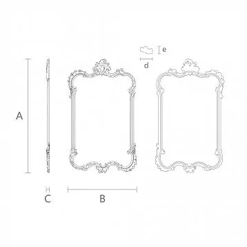 Резная Рама RM-012 Из Массива