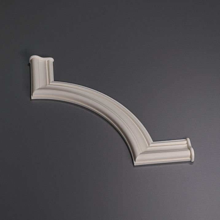 Polyurethane corner molding MLDPU-003U &mdash; practical and durable decorative element, photo