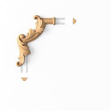 Carved overlay MLD-1U-2L