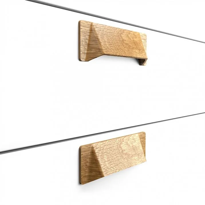 Furniture handle for front panel