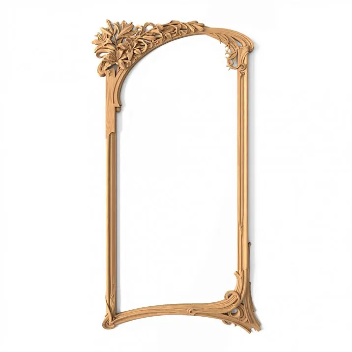 Wooden Mirror Frame RM-018
