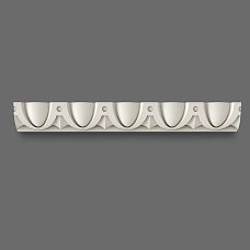 Carved polyurethane applique KPU-016 for interior finishing - Decorative Frieze