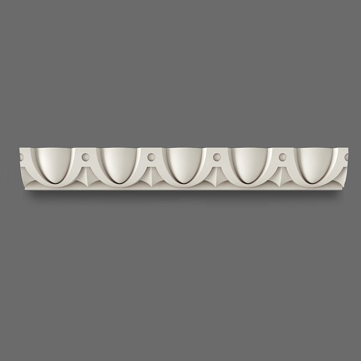 Carved polyurethane applique KPU-016 for interior finishing - Decorative Frieze