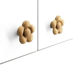 Ручка мебельная из массива Flower HL-043