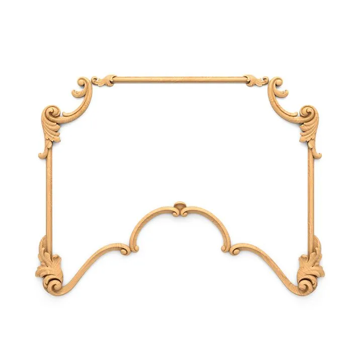 N.VRS-003 decor set &ndash; carved appliqu&eacute;s for decorating furniture and interiors.