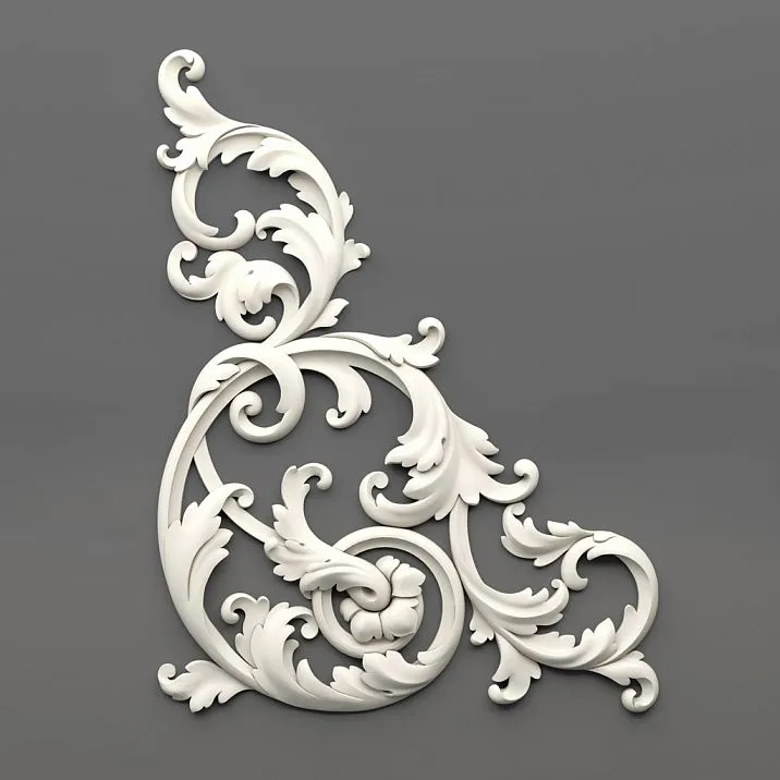 Molding NPU-440L with asymmetric scrolls. Order molding