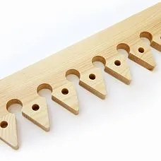 Carved Wooden Window Trim NL-4 for decorating the facade of a country house