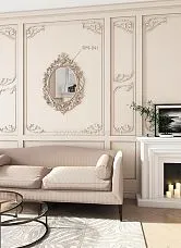 Decor Set C-010-1-2 from wood, different shapes and sizes, in interior