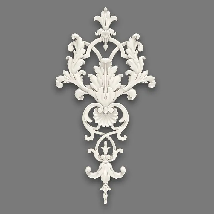 Polyurethane decorative molding